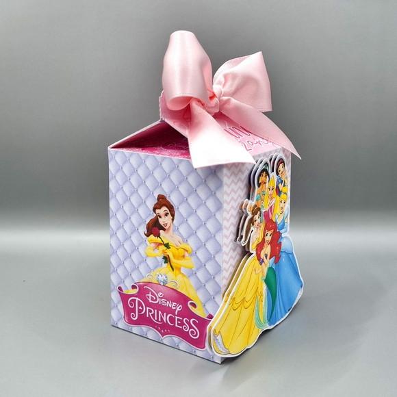 Kit de Caixas Personalizadas 30 Peças - Princesas Disney