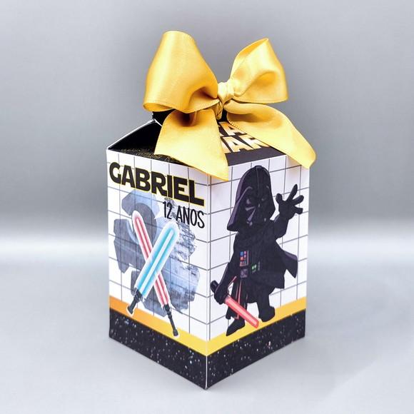 Kit de Caixas Personalizadas 30 Peças - Star Wars