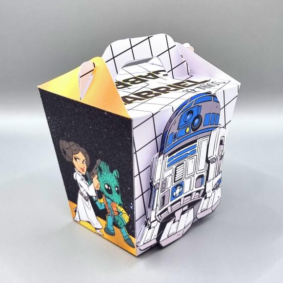 Kit de Caixas Personalizadas 30 Peças - Star Wars
