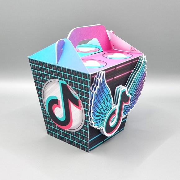 Kit de Caixas Personalizadas 30 Peças - Tik Tok - Tiktok