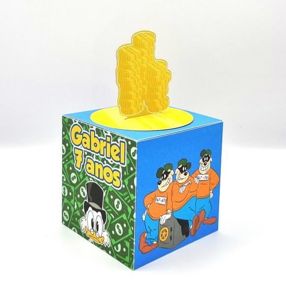 Kit de Caixas Personalizadas 30 Peças Ducktales Tio Patinhas
