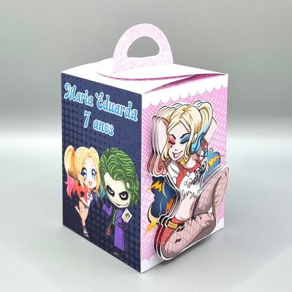 Kit de Caixas Personalizadas 50 Peças - Arlequina