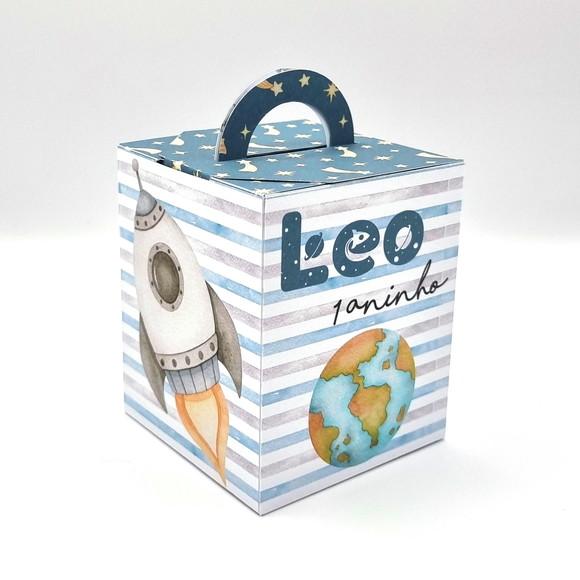 Kit de Caixas Personalizadas 50 Peças - Astronauta
