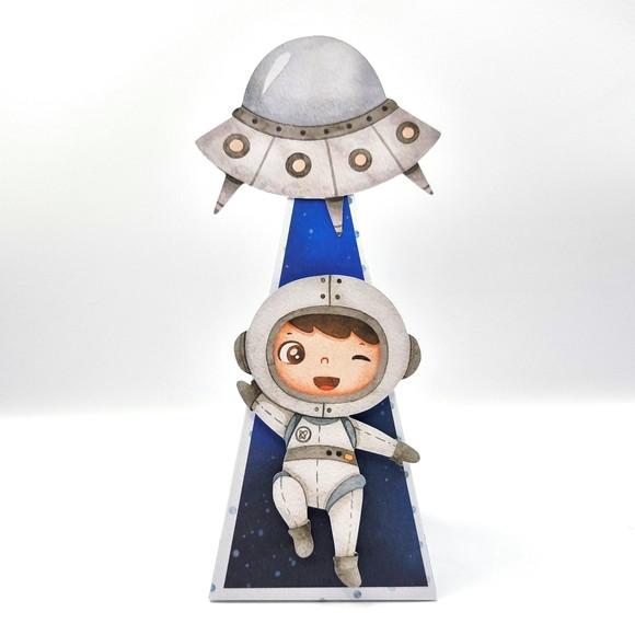 Kit de Caixas Personalizadas 50 Peças - Astronauta