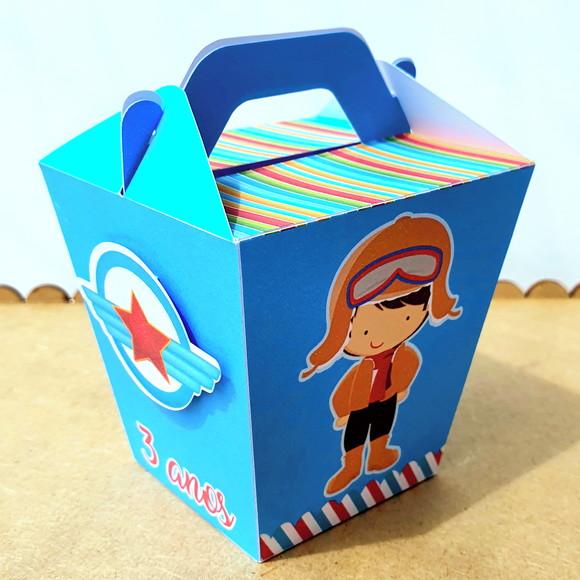Kit de Caixas Personalizadas 50 Peças - Aviador