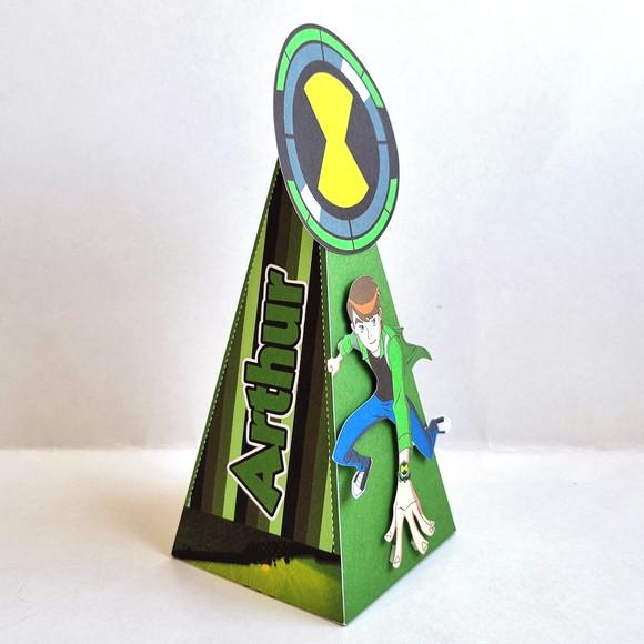 Kit de Caixas Personalizadas 50 Peças - Ben 10