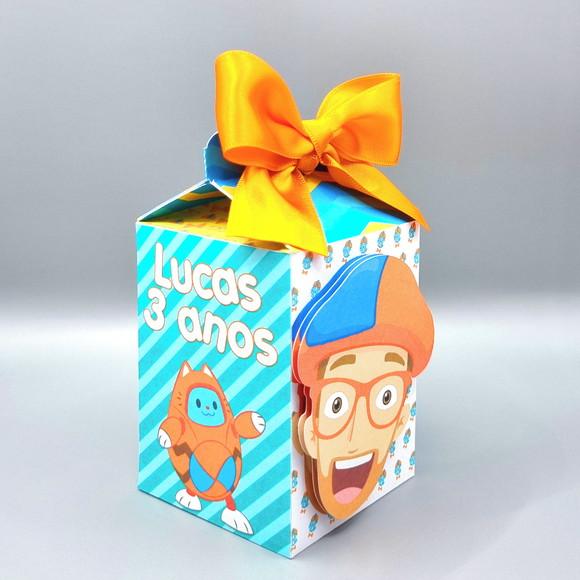 Kit de Caixas Personalizadas 50 Peças - Blippi