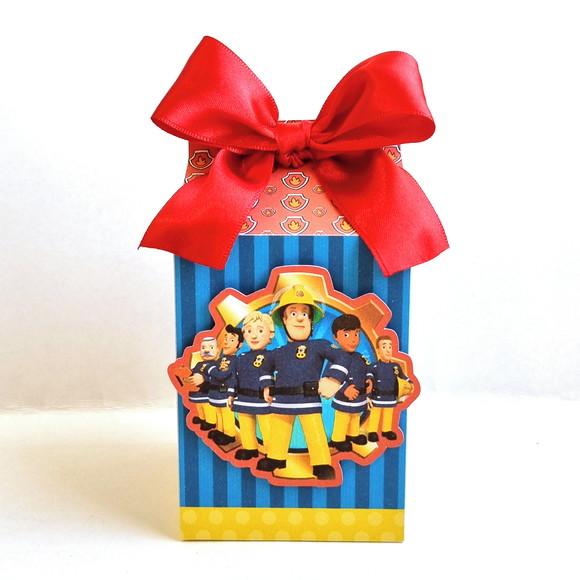 Kit de Caixas Personalizadas 50 Peças - Bombeiro Sam