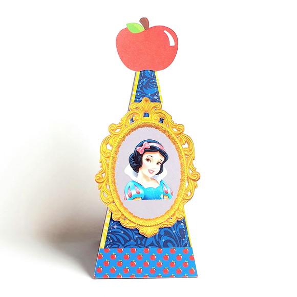 Kit de Caixas Personalizadas 50 Peças - Branca de Neve