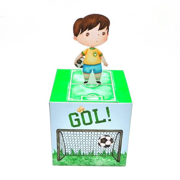 Kit de Caixas Personalizadas 50 Peças - Copa do Mundo
