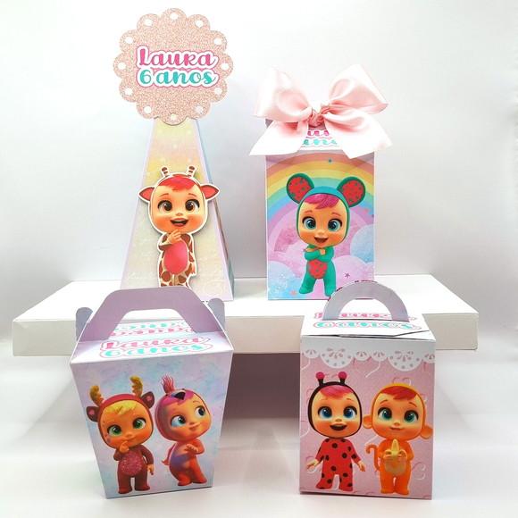 Kit de Caixas Personalizadas 50 Peças - Cry Babies