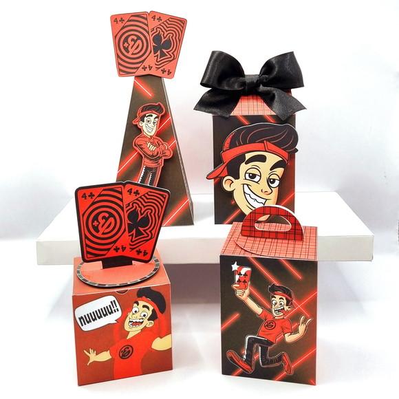 Kit de Caixas Personalizadas 50 Peças - Enaldinho