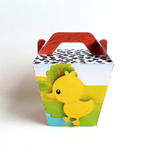 Kit de Caixas Personalizadas 50 Peças - Fazendinha