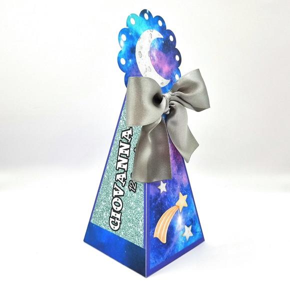 Kit de Caixas Personalizadas 50 Peças - Galáxia