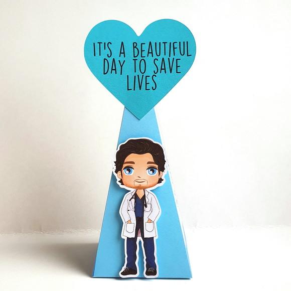 Kit de Caixas Personalizadas 50 Peças - Greys Anatomy