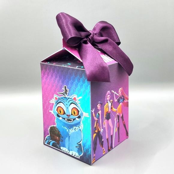 Kit de Caixas Personalizadas 50 Peças - Guerreiras do Kpop