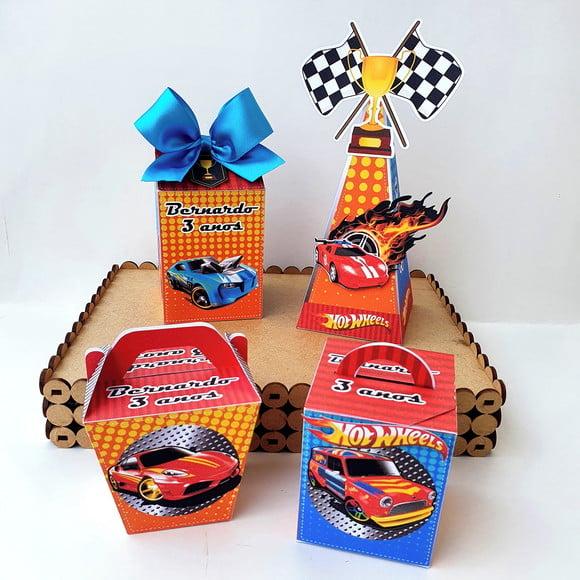 Kit de Caixas Personalizadas 50 Peças - Hot Wheels