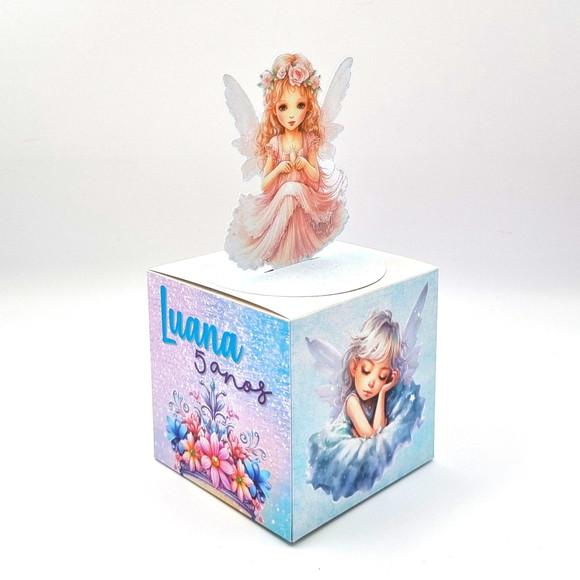 Kit de Caixas Personalizadas 50 Peças - Jardim das Fadas