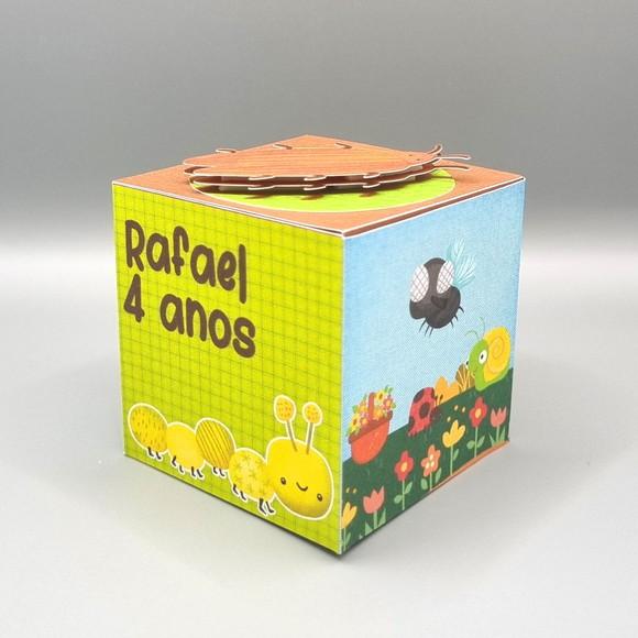 Kit de Caixas Personalizadas 50 Peças - Jardim dos Insetos
