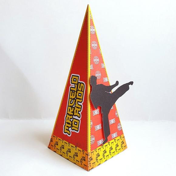 Kit de Caixas Personalizadas 50 Peças - Karate Kid