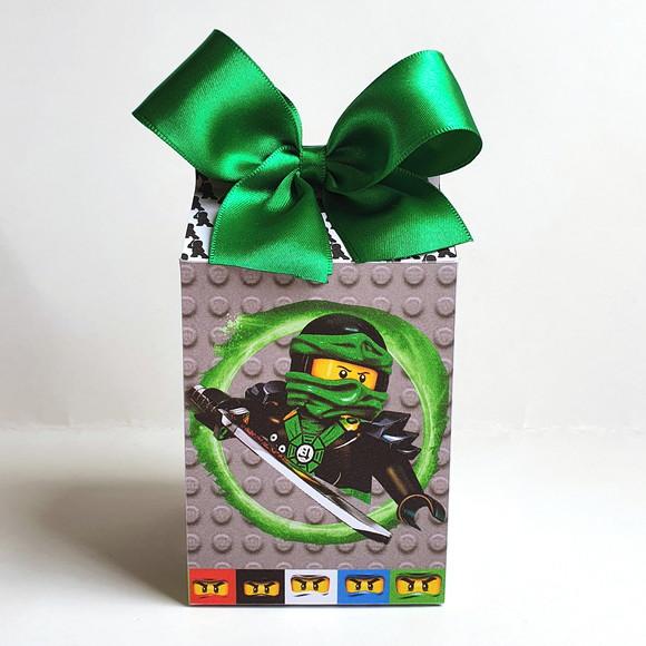 Kit de Caixas Personalizadas 50 Peças - Lego Ninjago