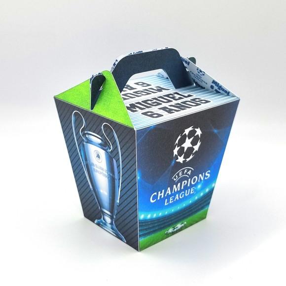 Kit de Caixas Personalizadas 50 Peças - Liga dos Campeões