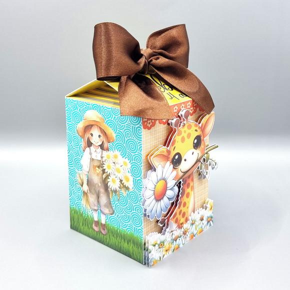 Kit de Caixas Personalizadas 50 Peças - Margaridas