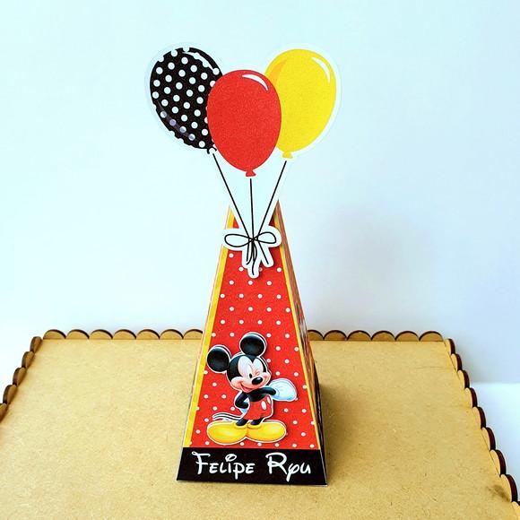 Kit de Caixas Personalizadas 50 Peças - Mickey