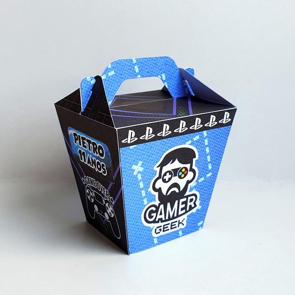 Kit de Caixas Personalizadas 50 Peças - Playstation