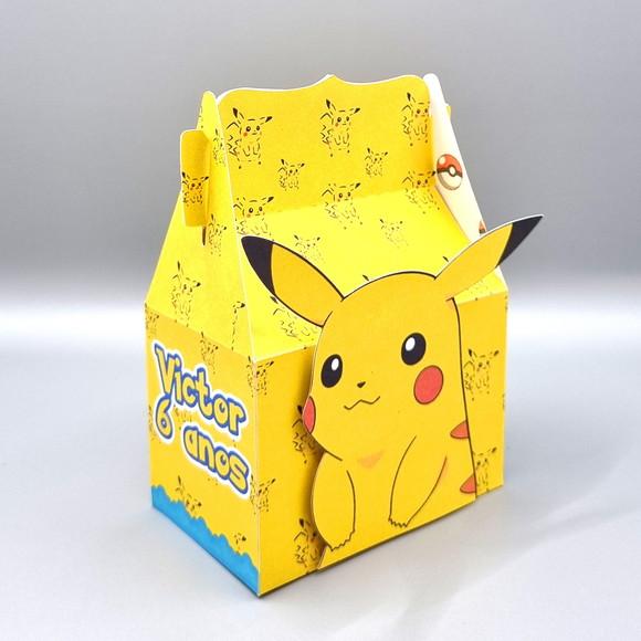 Kit de Caixas Personalizadas 50 Peças - Pokemon
