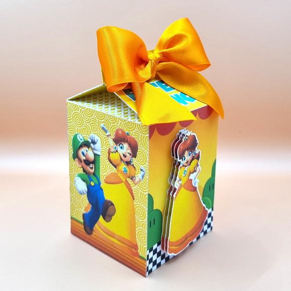 Kit de Caixas Personalizadas 50 Peças - Princesa Daisy
