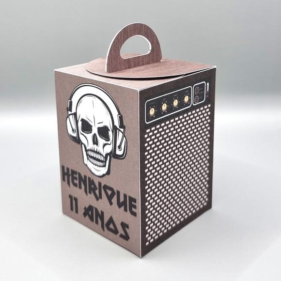 Kit de Caixas Personalizadas 50 Peças - Rock