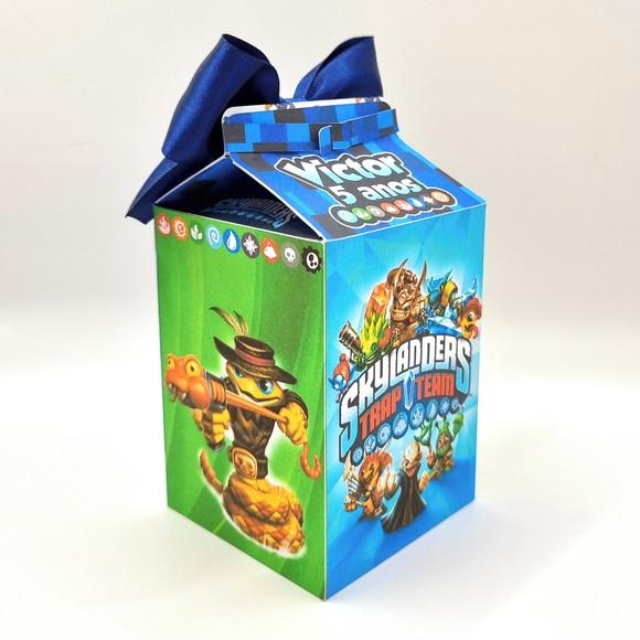 Kit de Caixas Personalizadas 50 Peças - Skylanders