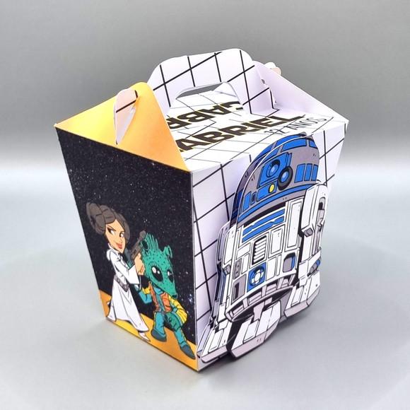 Kit de Caixas Personalizadas 50 Peças - Star Wars