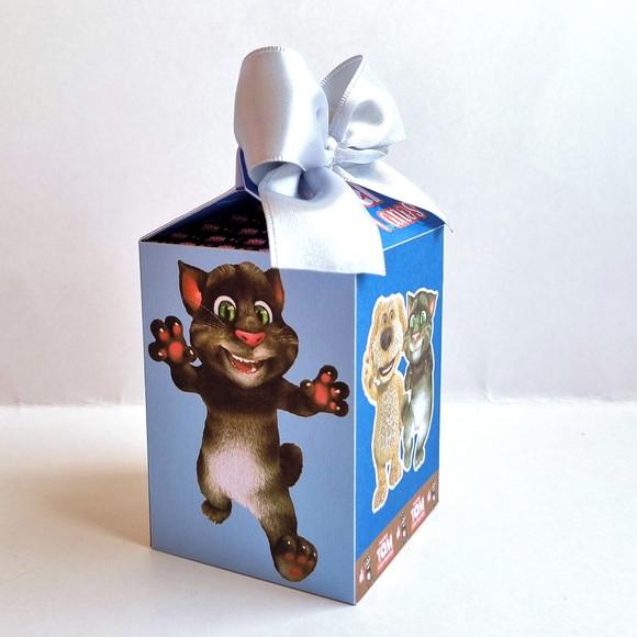 Kit de Caixas Personalizadas 50 Peças - Talking Tom