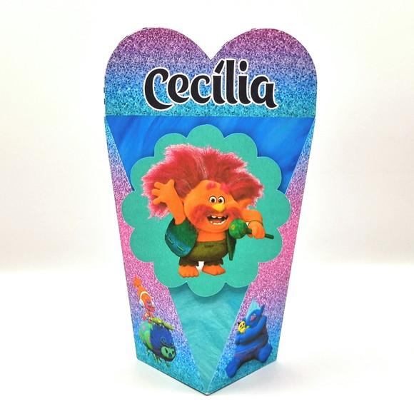 Kit de Caixas Personalizadas 50 Peças - Trolls