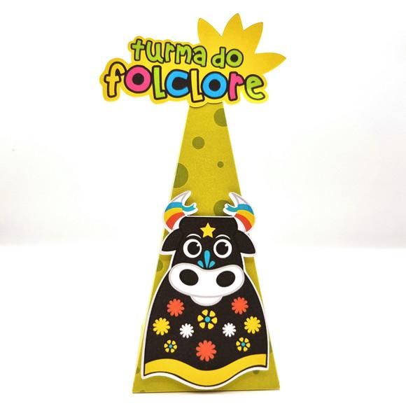 Kit de Caixas Personalizadas 50 Peças - Turma do Folclore