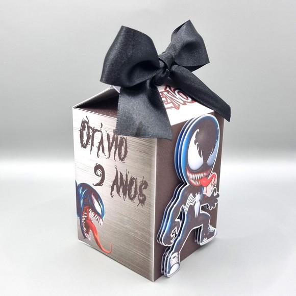 Kit de Caixas Personalizadas 50 Peças - Venom Cute