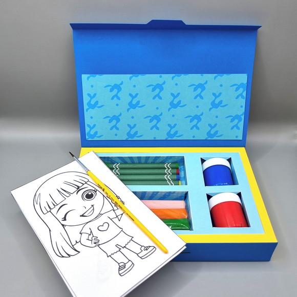 Kit de Pintura - os Aventureiros Luccas Neto