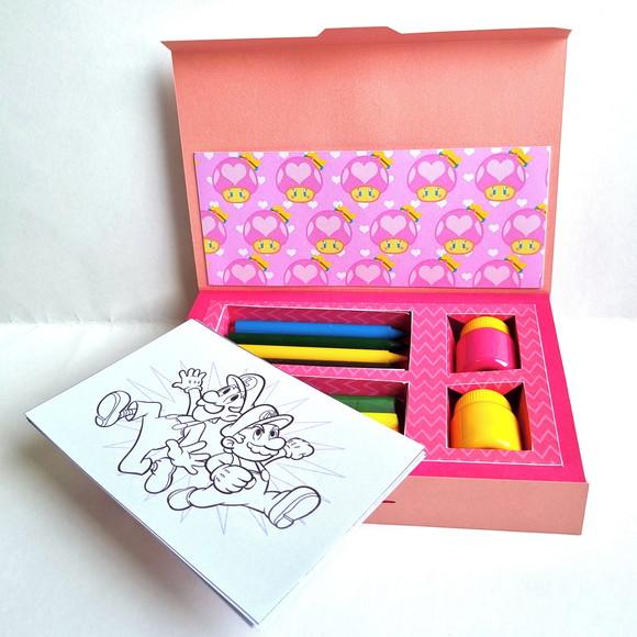 Kit de Pintura - Princesa Peach (super Mario)