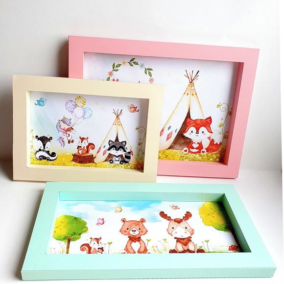 Kit de Quadrinhos Personalizados - Bosque