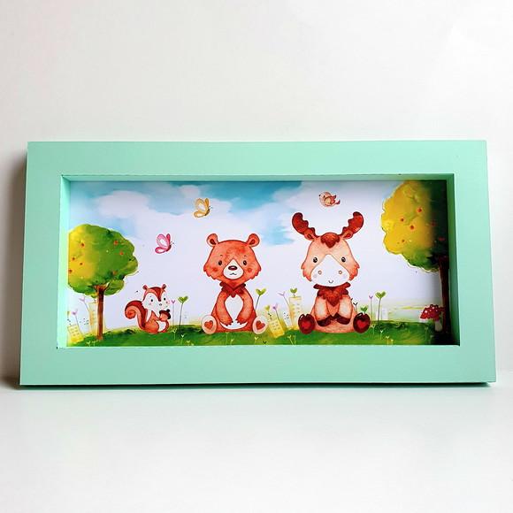 Kit de Quadrinhos Personalizados - Bosque