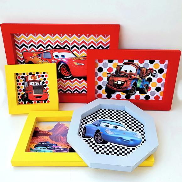 Kit de Quadrinhos Personalizados - Carros