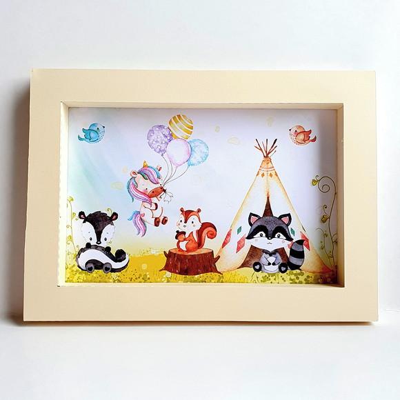 Kit de Quadrinhos Personalizados - Bosque