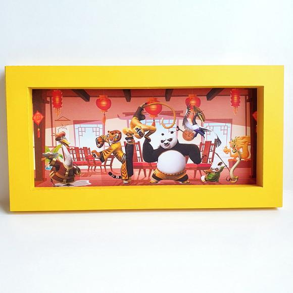 Kit de Quadrinhos Personalizados - Kung Fu Panda
