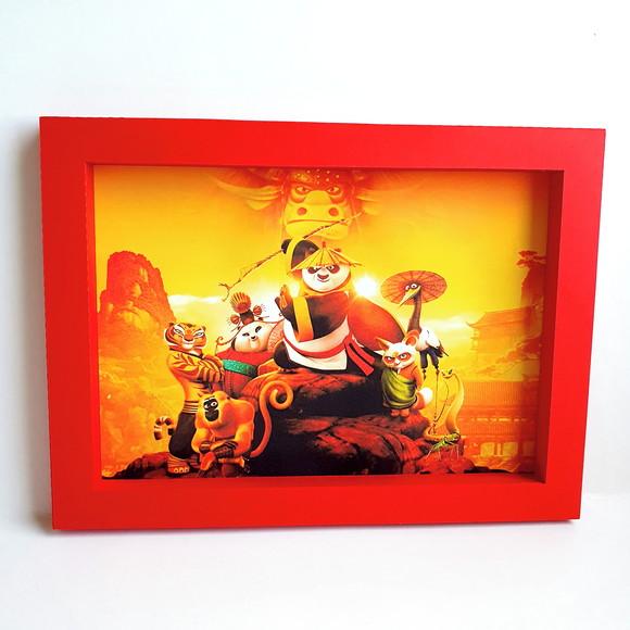 Kit de Quadrinhos Personalizados - Kung Fu Panda
