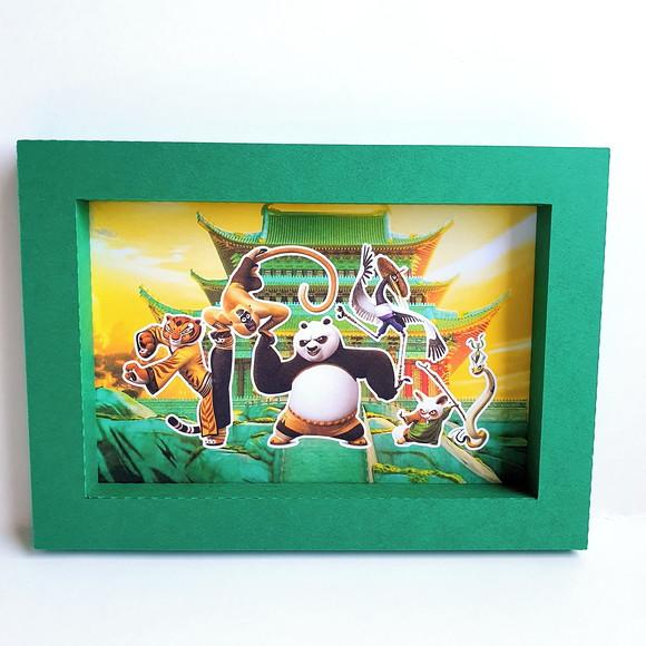 Kit de Quadrinhos Personalizados - Kung Fu Panda