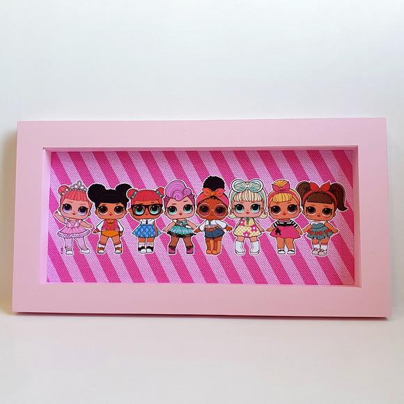 Kit de Quadrinhos Personalizados - Lol Surprise