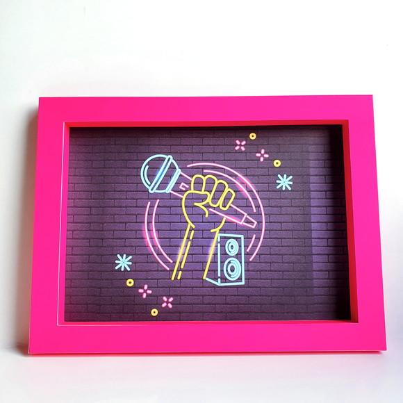 Kit de Quadrinhos Personalizados - Neon