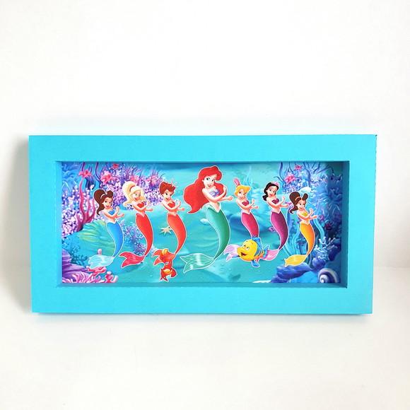 Kit de Quadrinhos Personalizados - Pequena Sereia